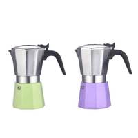 Vente Italien Café Brassage Moka En Acier Inoxydable Cuisinière Espresso Moka Pot Cafetière Italienne Espresso Café Moka Pots