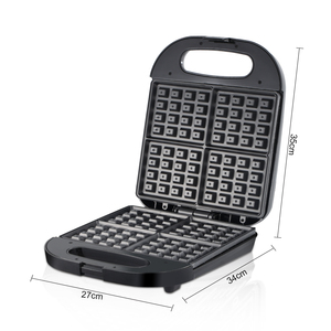 <span class=keywords><strong>Sandwichera</strong></span> de 4 rebanadas Grill Fast Easy Breakfast Sartén eléctrica Waffle Makers antiadherente - Product Image 5