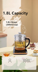 Ấm đun nước điện văn phòng nhà kính nồi sức khỏe dung tích lớn 1.8L - Product Image 5