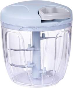 Licuadora de verduras de cocina, cortador de ajo, Mini trituradora Manual de alimentos, carne, verduras, prensa de ajo, picadora - Product Image 1