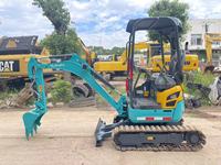 Occasion pour Excavatrice sur chenilles U17-5 de 1,7 tonne, moteur, pompe et boîte de vitesses d'origine, profondeur de fouille 2,3 m, garantie 1 an