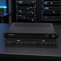 Encodeur matériel multicanal Magicbox-M 4 8 16 32 canaux H.264 HEVC H.265 double flux SRT RTMP HLS UDP IPTV