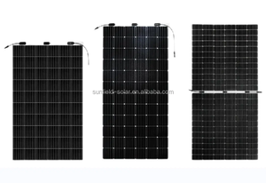 Panneau solaire flexible ETFE en fibre de verre HDT 40V 400W-520W, panneau solaire à film mince semi-flexible haute efficacité 520W 400W - Product Image 3