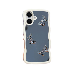 Specchio d'onda farfalla <span class=keywords><strong>custodia</strong></span> protettiva per telefono di lusso per <span class=keywords><strong>Apple</strong></span> per <span class=keywords><strong>iPhone</strong></span> <span class=keywords><strong>11</strong></span> 14pro 12 16promax & 16pro - Product Image 5