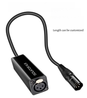 Isolateur audio de boucle de masse pour console de mixage, ordinateur, réduction de bruit, conversion mâle-femelle
