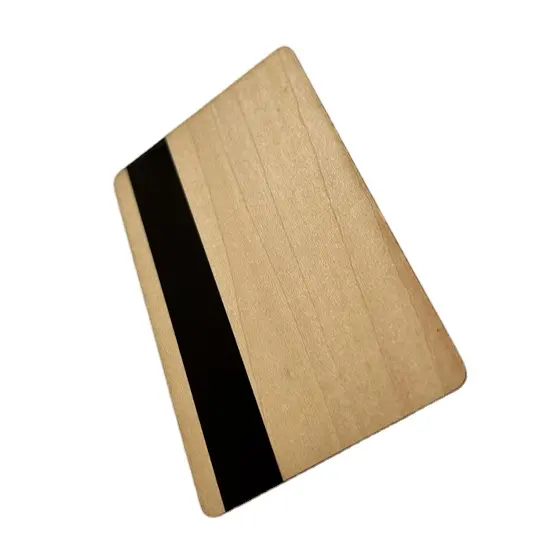 RFID IC wooden hotel key card 13.56 mhz f08 chip bamboo nfc card wood ID 3000oe magnetic wooden gift business card