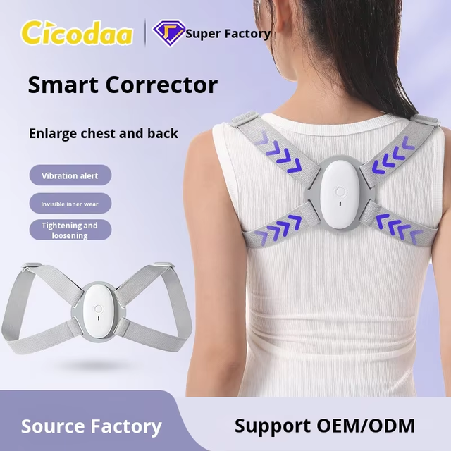 2026 Invisible Posture Corrector for Men & Women with Smart Vibration Reminder, Neck Forward Tilt Correction and Upper Back
