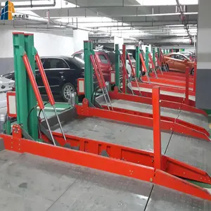Stacker Parking Lift Double Storey Home Garage Car Stacker Park For House Post 2 Level Car Parking Lift