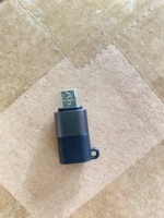 Adaptateur de microphone pour téléphone portable, convertisseur de type C vers sortie micro, matériau ABS, pour téléphone portable