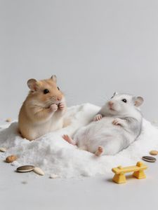 Arena de Baño Ecológica y Desechable para Hámsteres y Chinchillas DongnaiPETS, con Aroma a Manzana, Libre de Polvo, Altamente Absorbente, con Control Extra de Olores - Product Image 6