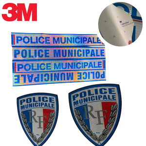 Lámina Reflectante Prismática 3M 823i Personalizada para Vehículos, Gráficos Reflectantes para Vehículos de Emergencia - Product Image 3