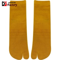 Tongs à bout fendu pour hommes, couleur unie, sur mesure, chaussettes Ninja