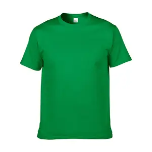 2021 Stijlvolle Zomer Korte Mouw Cvc O-hals T-shirts Oversize Unisex T-shirts