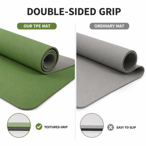<span class=keywords><strong>Tapis</strong></span> <span class=keywords><strong>de</strong></span> <span class=keywords><strong>sport</strong></span> rectangulaire en TPE personnalisé OEM, étanche, doux et <span class=keywords><strong>confortable</strong></span>, pour entraînement en groupe, fournisseur en gros - Product Image 2