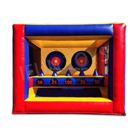 Jeu gonflable de cible de tir à l'arc de jeu gonflable extérieur de tir à l'arc pour le divertissement