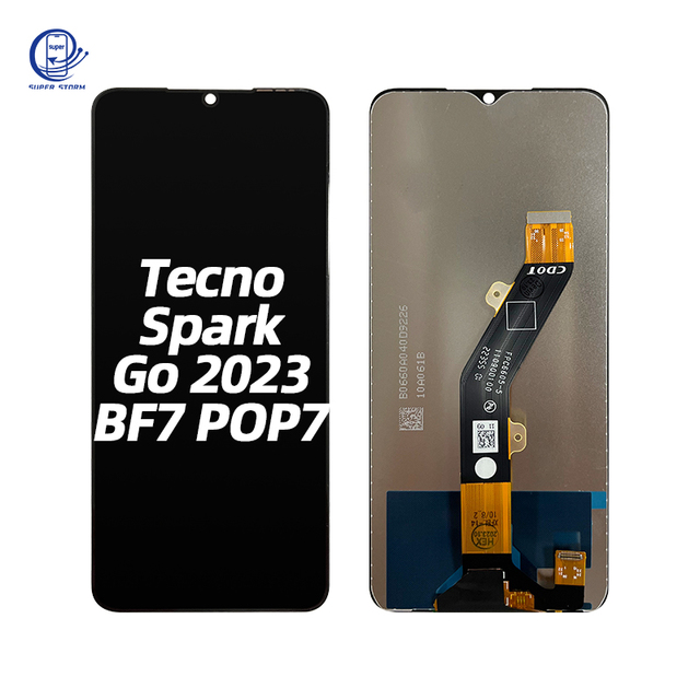 Wholesale Mobile Phone LCDs Display for Tecno Spark Go 2023 BF7 POP7 LCD Touch Screen for Tecno Spark Go 2023 BF7 POP7