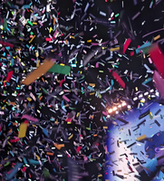 Confettis colorés ignifuges MAYAFX pour la célébration des festivals, machine à confettis, 1 kg/sac, couleurs mélangées