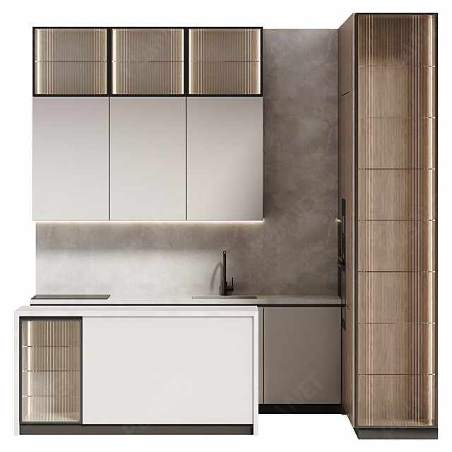 Englisch Modern Großhandels Preis Flat Pack Küchenzeile Bereit Zum Zusammenbau Küchen Schrank Design