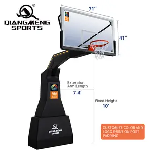 Factory Supply Outdoor Indoor Professional Basketball Equipment Event Level Inground Basketball Hoop