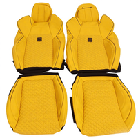 Housses de siège auto en cuir confortables et personnalisables en couleur, et kit d'amélioration intérieure pour divers modèles, y compris la Classe V W447 MPV