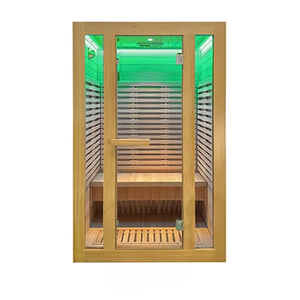 Hiện Đại Điện Ánh Sáng Màu Đỏ Thấp EMF Trong Nhà Tắm Hơi Cho 2 Người Thân Thiện Với Môi Cắm Powered Choruses FL-C Vân sam Gỗ - Product Image 4