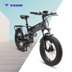 TXED Neu Eingeführtes 20 Zoll E-Faltrad mit Fettreifen 500W Motor 7-Gang Mountainbike Elektrisches Hybrid-Faltrad E-Bike - Product Image 1