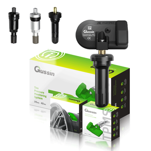 Programador de Sensor <span class=keywords><strong>TPMS</strong></span> <span class=keywords><strong>Universal</strong></span> Gussin Auto Sensor Monitor Econômico Sistema de Monitoramento de Pressão dos Pneus 315 433MHz 16088B 12 Meses - Product Image 1