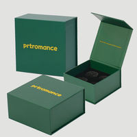 Boîte cadeau magnétique vide de luxe personnalisée, recyclable, avec logo, emballage rigide en papier, insert en éponge, haut de gamme, écologique, pour chaussettes