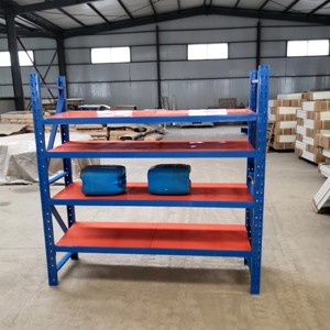 Warehouse Industrial Heavy-Duty Steel Pallet <b>Racking</b> Adjustable Warehouse Rack with Powder Coating Finish Light Metal <b>for</b> Stor - Product Image 1