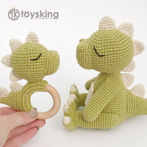 ToysKing Crochet Dinosaur Amigurumi Dinosaur gifts for boys Dino baby <span class=keywords><strong>shower</strong></span> - Product Image 2