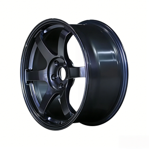 Nuevas llantas deportivas forjadas de aleación de aluminio Hunt de cinco radios y 17-20 pulgadas con plato profundo y 5 orificios para coches de carreras 5x100/114.3 - Product Image 2