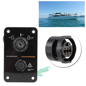 704-82570 Panneau d'interrupteur à clé à moteur unique <span class=keywords><strong>hors</strong></span>-<span class=keywords><strong>bord</strong></span> 704-82570 pour <span class=keywords><strong>Yamaha</strong></span> 704 Assemblage de vis de montage de boîte de commande - Product Image 4