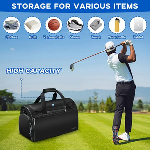 Sac <span class=keywords><strong>de</strong></span> voyage portable en toile <span class=keywords><strong>de</strong></span> haute qualité pour vêtements et chaussures <span class=keywords><strong>de</strong></span> <span class=keywords><strong>golf</strong></span>, respirant, imperméable, pour l'extérieur, 50x30x15cm - Product Image 2