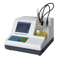 Analyseur de teneur en eau par titration Karl Fischer, testeur automatique de l'humidité des traces d'huile ME-W105B, humidimètre pour huile, prix