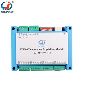 Módulo de Adquisición de Temperatura Huaqingjun de 8 Canales PT1000, RS485 LAN MODBUS RTU/TCP, Resistencia Térmica para Sondas PT1000 QJ-8PT1 - Product Image 5