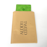 Sobre Acolchado de Papel Kraft Resistente con Burbujas de Aire, Bolsa de Envío con Logotipo Personalizado para Prendas y Artículos Pequeños
