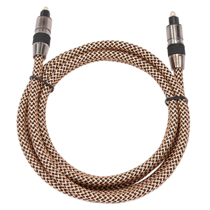Cable de <span class=keywords><strong>audio</strong></span> de fibra óptica Decodificador de salida digital Altavoz Cabeza cuadrada a Puerto Cable de fibra óptica de 5,1 canales - Product Image 4
