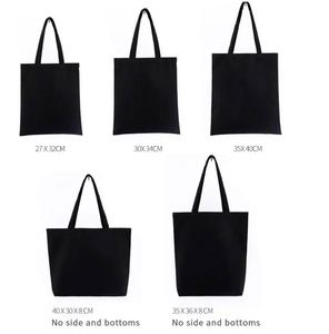 Custom Logo <b>Canvas</b> Tote Bag with Zipper Closure Custom Color Wholesale High Quality Reusable Cotton Shopping Bag - Product Image 5