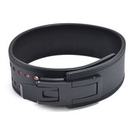 Ceinture de musculation unisexe en cuir de vachette personnalisable, antidérapante, pour la musculation, la remise en forme et le bodybuilding