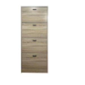 Zapatero moderno de madera con asas de plástico 37429-6022   37429-6022-1   37429-6022-4 - Product Image 3