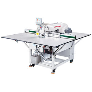 Machine à coudre industrielle lourde JUITA JTK9F-90AJ, machine à coudre automatique à motif de gabarit avec dispositif de découpe laser - Product Image 1