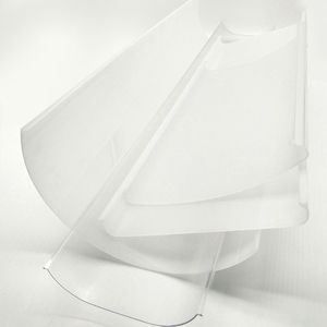 Hình Dạng Tùy Chỉnh Màu Coextruded Đôi Màu Nhựa Ống Chụp Đèn Bìa LED Ống Đèn PC Bìa Cho Led Ống - Product Image 4