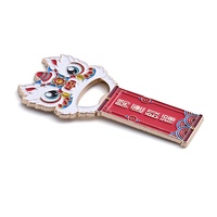 Aimant de réfrigérateur en métal émaillé souple, personnalisé, au design unique de style culturel chinois, avec autocollant magnétique en forme de design.