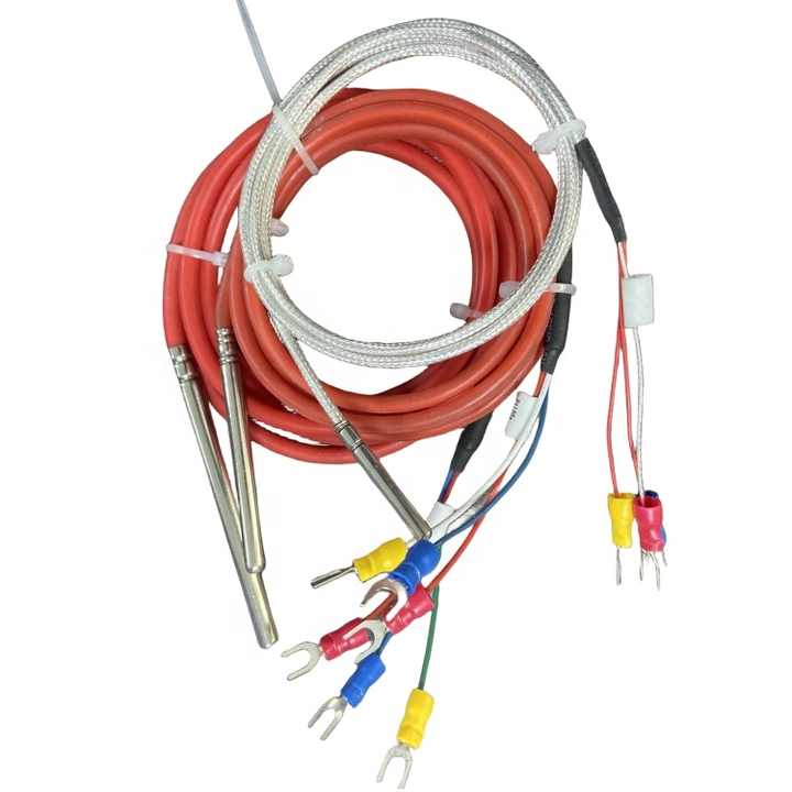 PT100 Temperature Sensor Input Waterproof High Temperature Water Probe ...