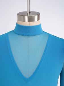 Robes de danse pour filles de 6 à 16 ans, vêtements de danse tendance, robes de patinage artistique à dégradé de couleurs pour compétition et spectacle sur scène. - Product Image 3