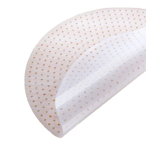 Rivestimento per Friggitrice ad Aria Rotondo in Silicone Bianco Perforato, <span class=keywords><strong>Dimensioni</strong></span> Personalizzabili, Grado Alimentare, Lavabile in Lavastoviglie, Utensile da <span class=keywords><strong>Cucina</strong></span> - Product Image 1