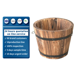 ขายส่งวินเทจไม้บาร์เรลสีน้ำตาลเข้มไม้เนื้อแข็งที่มีการจัดการ - Product Image 1