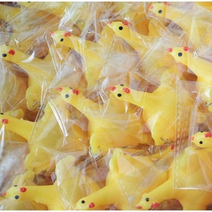 Jouet à presser amusant en forme de poules pondeuses, porte-clés anti-stress, jouet de décompression, pour blagues de fête et farces - Product Image 4