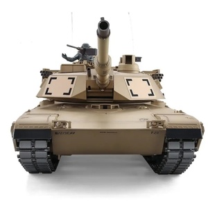 HengLong 3918-1 PRO M1A2 Abrams Char d'assaut RC télécommandé 1/16 avec chenilles métalliques, moteurs d'entraînement, roues d'entraînement, fumée et tir de billes TK 7.0 BB Heng Long - Product Image 5