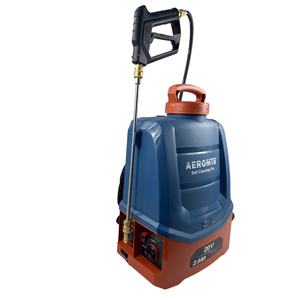 Pulvérisateur à batterie lithium 15 litres avec pompe PE, auto-nettoyant, à vitesse variable, <span class=keywords><strong>tuyau</strong></span> <span class=keywords><strong>d</strong></span>étachable, haute pression 20V - Product Image 1